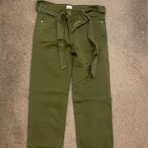 COPY - Khaki Green Pimkie Boyfriend jeans - (Tagged Zara for exposure)